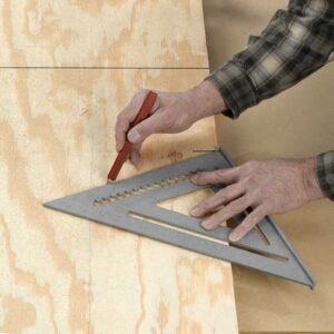 4. Re-set your saw base so it's flat, then cut each 20